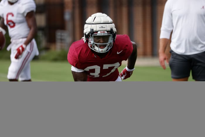 Demouy Kennedy, Alabama practice August 18, 2021